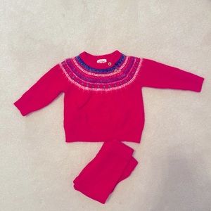 Top & bottom cozy set